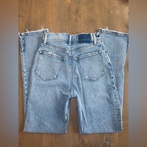 Abercrombie & Fitch The 90s High-Rise Straight Light Blue Jeans